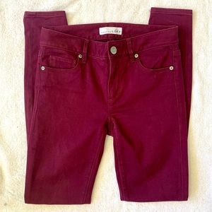 LOFT Leggings with pockets and zipper Sz 24/00